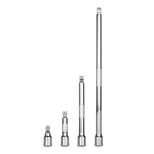 3/8 in Drive Wobble Extension Bar Set, 4 pcs